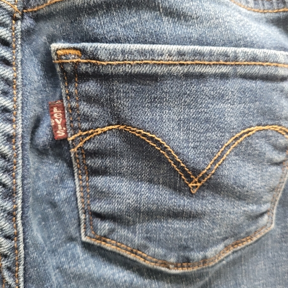 Levis Slight Curve Classic Rise Boot Jeans Size 2/26 - Picture 6 of 10
